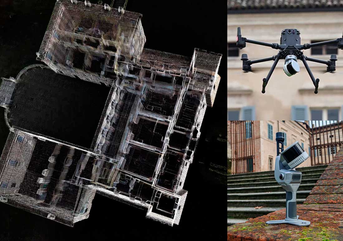 Rilievo 3D di edifici e strutture con Laser Scanner SLAM. Approfondimenti tecnici della tecnologia, casi studio ed elaborazione dati