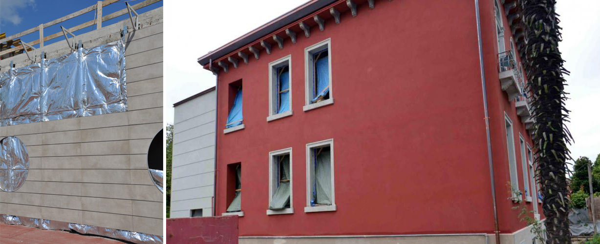 Villa subject to redeveloped landscape constraint
