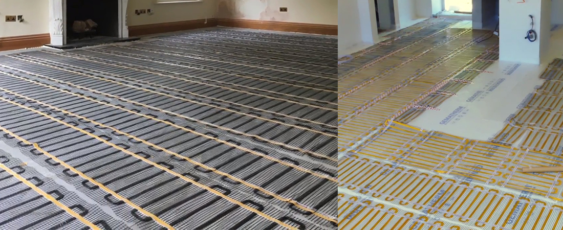 Electric floor heating