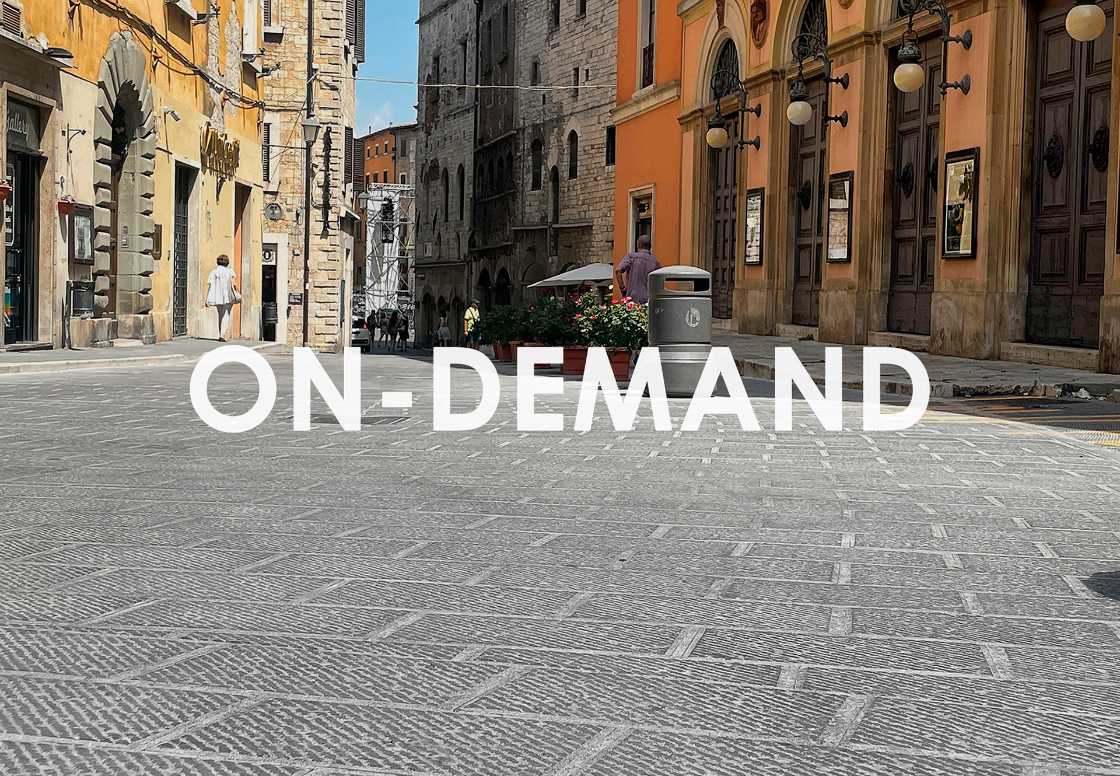 Il ruolo delle Pavimentazioni esterne in cemento nell'Arredo Urbano. Analisi, caratteristiche e Case history
