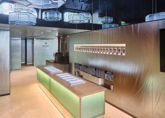 Design d'intérieur pour recettes uniques. Gelato Collection à Barcelone