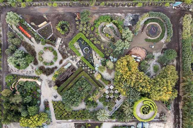 Chaos et ordre dans le jardin méditerranéen. Festival du jardin Radicepura 2025.