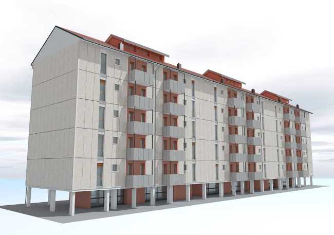 Riqualificazione di poli residenziali. Sistemi a secco Offsite e ottimizzazione delle performance. Il quartiere di Pieve Emanuele a Milano