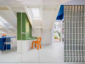 Maison Flix, le loft qui flotte sur les toits de Madrid