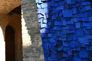 Patchwork: installation éphémère joue avec l'architecture et la temporalité