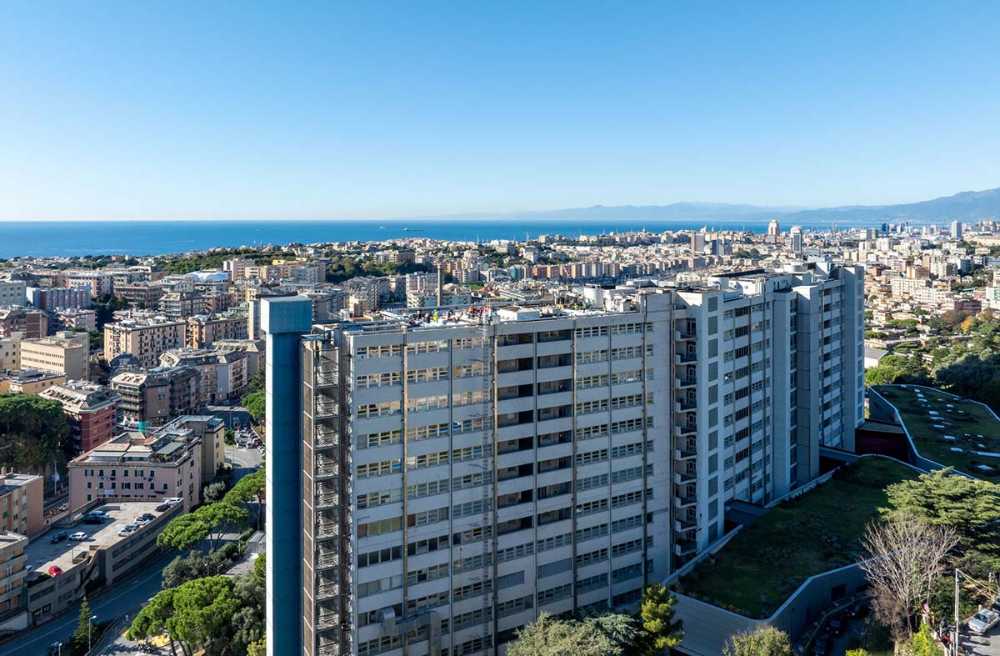 Sicurezza sismica senza interruzioni: il sistema ISAAC al Policlinico San Martino di Genova