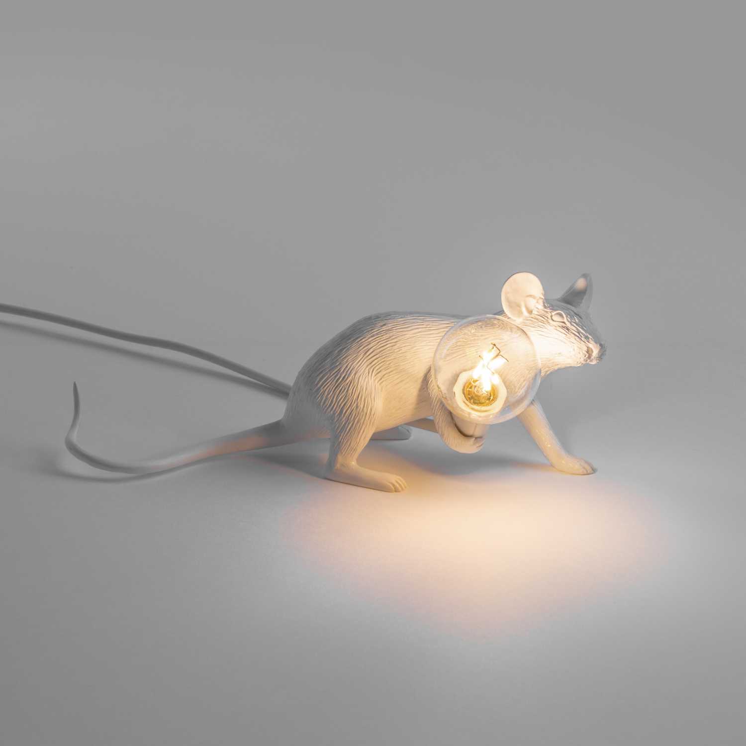Ratón con lámpara