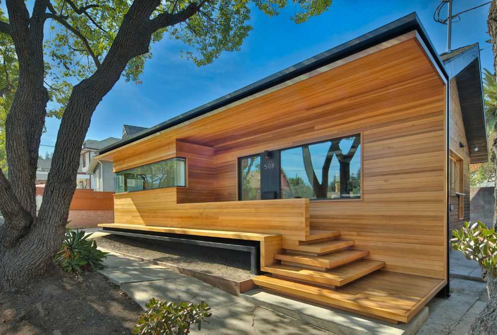Renovated wooden bungalow