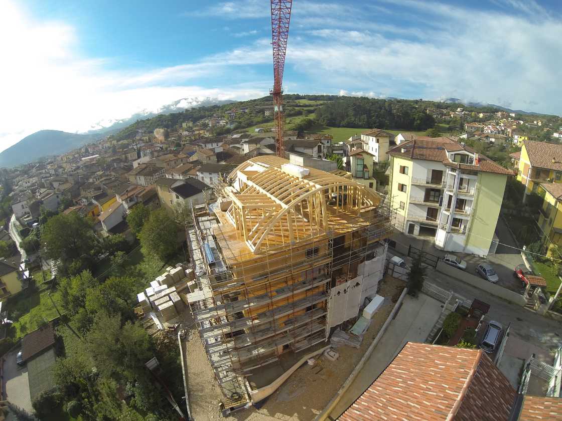 Edificio multipiano in legno