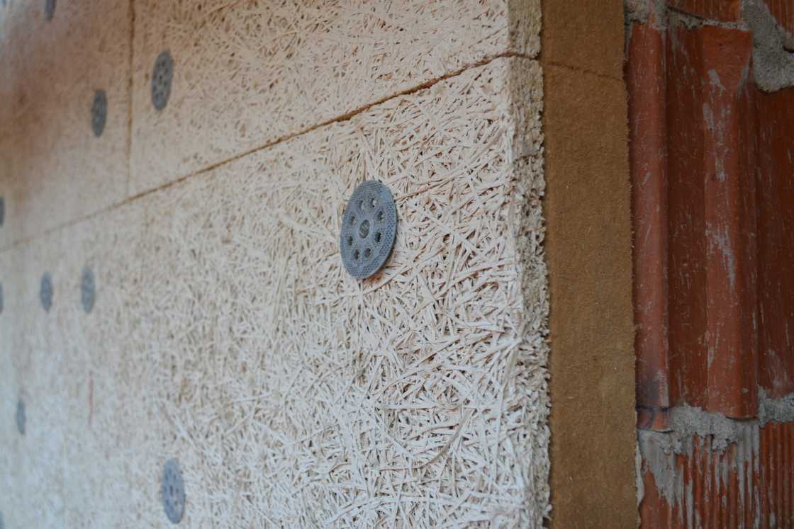 External coat in Celenit wood wool panels