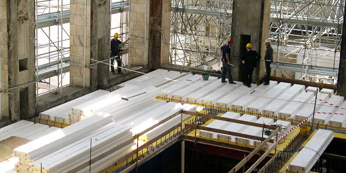 edificio sismo-resistente di Poliespanso